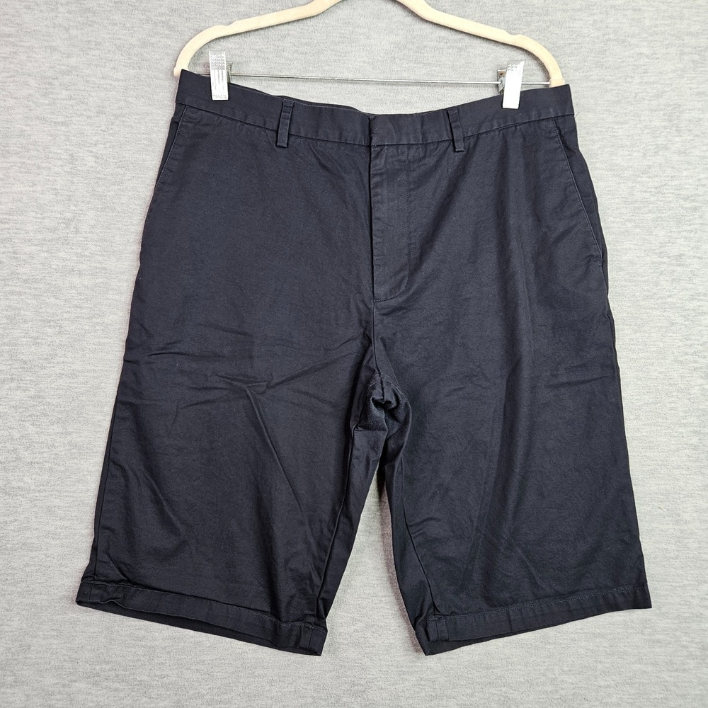 COS Men Shorts Size 34 Navy Minimalist Casual Chino Shorts